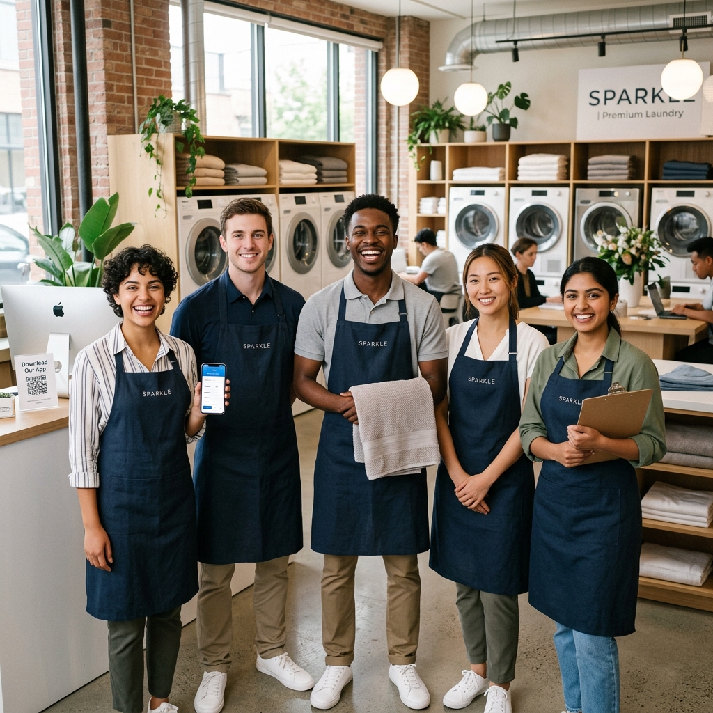 Spick and Span team and business support
